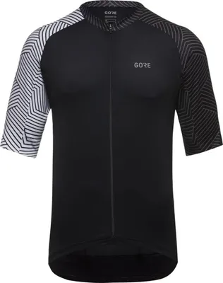 Produktbild von Gore C5 Optiline Trikot Herren kurz schwarz-weiß größe L 100164-9901-L