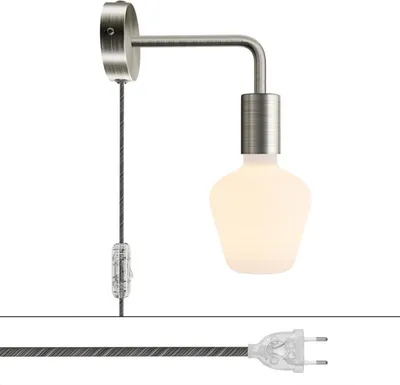 Immagine prodotto di Lampada Spostaluce in metallo con estensione curva