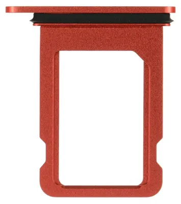 Produktbild von iPhone 12 mini Sim Karten Halter Tray Fach (Red), Rot