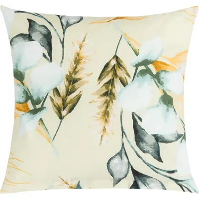 Produktbild von Kopfkissenbezug aus Baumwolle - 40x40 cm - Beige,Grau,Weiß