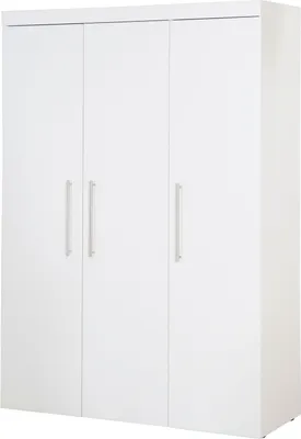 Produktbild von Kleiderschrank - 135 x 195 cm - 3 Türen - Weiß