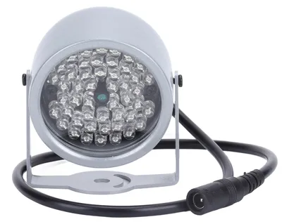Immagine prodotto di Visione notturna a infrarossi, IP5, resistente alla pioggia, 48 LED IR per telecamera di sorveglianza da parcheggio