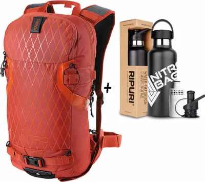 Produktbild von NITRO Tourenrucksack Rucksack Rover 14 X Ripuri Set Supernova rot