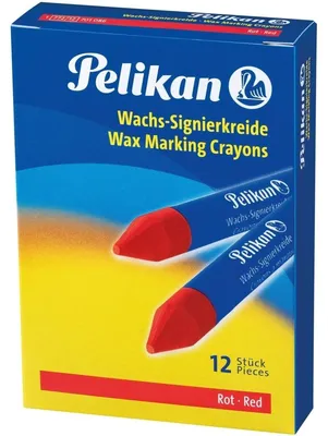 Produktbild von Pelikan Wachs-Signierkreide 772/12 Rot