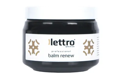 Produktbild von Lettro Balm Renew – hochwertige Lederpflege & Leder Farbauffrischung – 200ml Farbe: Schwarz