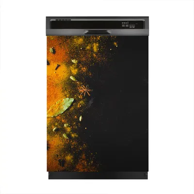 Produktbild von Magnete Dekorative 60x80 cm Küche Magnetmatte Spülmaschine - Gewürze Gemüse