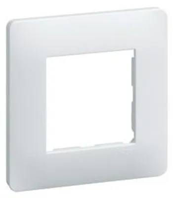Image de Plaque Essensya Hager We401 Blanche