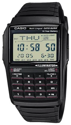Produktbild von Casio Data Bank Herrenuhr Digitaluhr DBC-32-1AEF