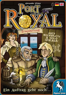 Zdjęcie produktu dla Pegasus Port Royal: Ein Auftrag geht noch ..., Gra karciana, Strategia, 8 lat(a)