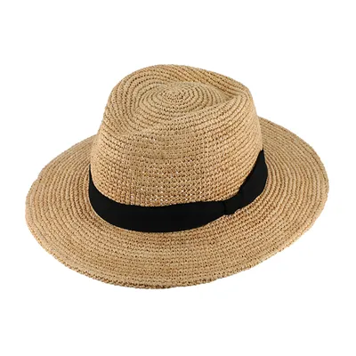 Produktbild von Fiebig Strohhut Traveller Raffia mit Ripsband Beige Gr. 59