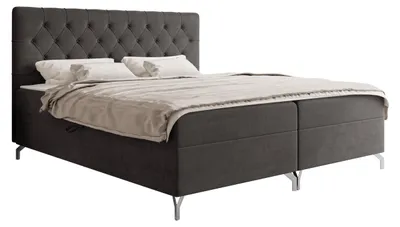 Produktbild von MIRJAN24 Boxspringbett mit zwei Bettkästen Guliette, Schlafzimmer, Dopellbett mit Topper (Farbe: Fresh 38, Größe: 180x200 cm)