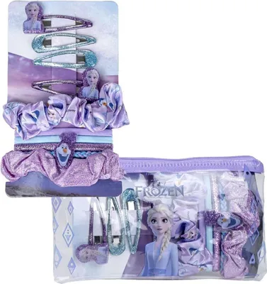 Immagine prodotto di Set di gioielli per capelli Disney Frozen - perfetti per acconciature creative