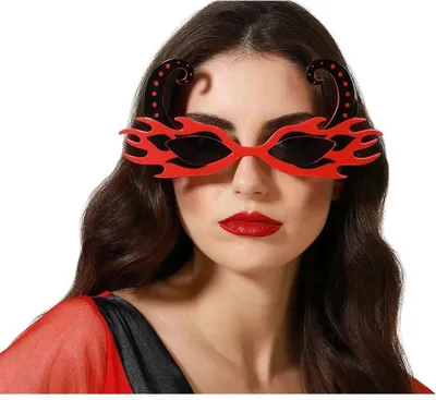 Produktbild von Atosa Halloweenbrille Orange Orange One Size