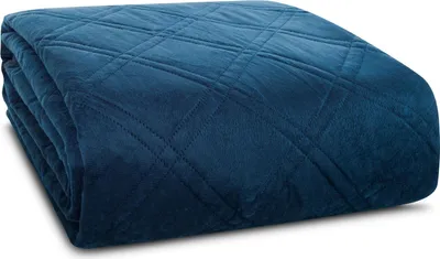 Obrázok produktu pre Eurofirany prehoz na posteľ 200x220 cm prešívaný prehoz na posteľ navy blue