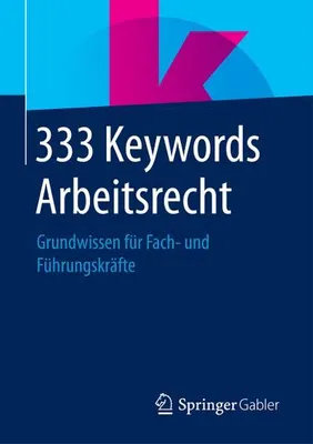 Zdjęcie produktu dla 333 Keywords Arbeitsrecht