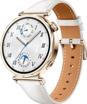 Immagine prodotto di HUAWEI Watch GT5 41 mm (Jana-B19L) (oro, cinturino bianco composito)