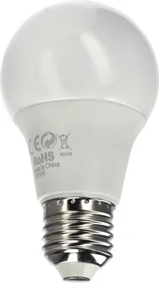 A single LED light bulb shown against a white background.