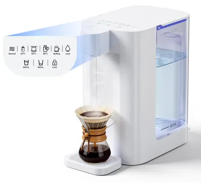 Warmwasserbereiter 2000 W, 3 l Tank, 5 Temperaturstufen, 2 Mengen