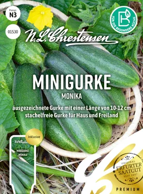 Produktbild von Minigurke Monika | Gurkensamen von N.L. Chrestensen