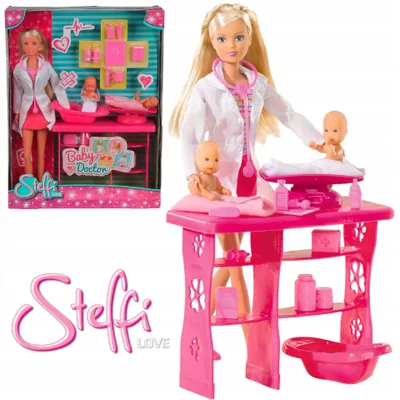 Produktbild von Simba Steffi Love Kinderärztin Puppe mit Zubehör Set