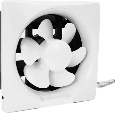Produktbild von Ventilator - Abluftventilator - 36 W, 1200 U/min, 450 m³/h Luftförderung, 39 dB Leise, Energiesparend, ABS - Weiß