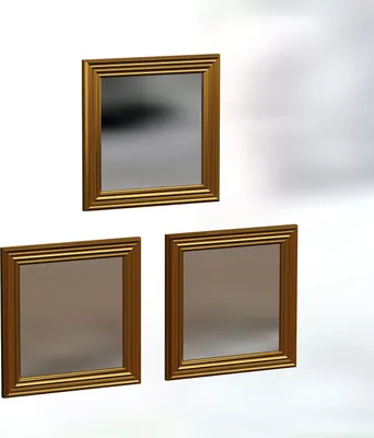 Produktbild von Spiegel Otto 3er Gold