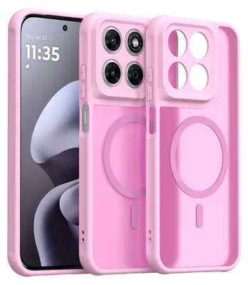 Produktbild von Magsafe Handyhülle für Motorola Moto G67 / G77 Hülle Magnet Case Cover Pink