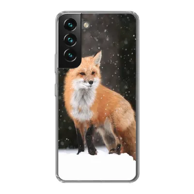 Produktbild von MuchoWow® Handyhülle Schutzhülle Hülle für Samsung Galaxy S22 Plus Fuchs - Schnee - Winter Silikon Softcase Handy Hülle - Schutzabdeckung