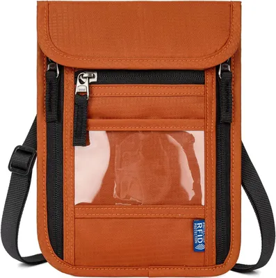 Produktbild von WACCET RFID Reise Brustbeutel mit Mehreren Taschen für Herren und Damen