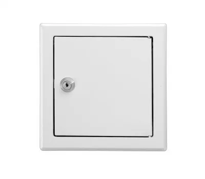 Produktbild von UPMANN Revitür SOFTLINE sv 250x250 RAL9016 Zylinderschloss - 20565