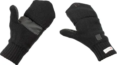 Obrázok produktu pre Pletené palčiaky MFH, 3M™ Thinsulate™, čierne