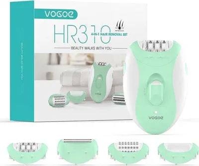 Productafbeelding van 4-in-1 Draadloze Epilator voor Vrouwen - Pijnloze Ontharing met 21 Pincetten en 2 Snelheden