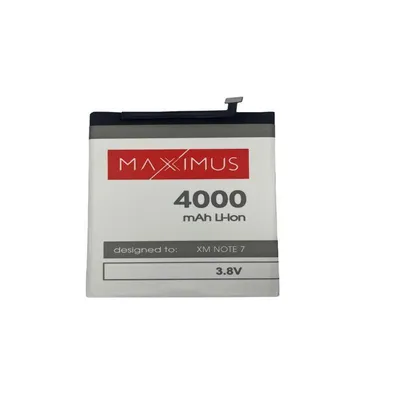 Zdjęcie produktu dla Bateria Maxximus Xiaomi Redmi Note 7 4000 Mah, Bn4A