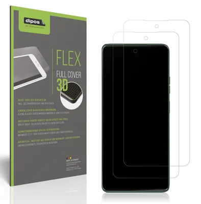 Produktbild von 2x Full Cover Schutzfolie matt für Motorola Moto G 2025 Panzerfolie Anti-Shock