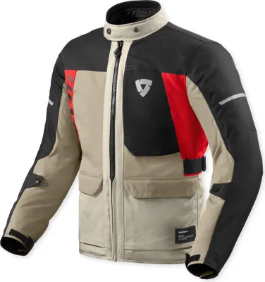 Immagine prodotto di Giacca da moto Revit Convergent H2O Sabbia / Rosso M