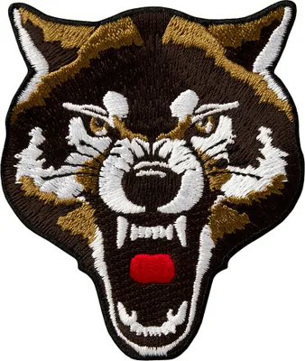 Produktbild von Mono Quick 16213 Wolfskopf, klein, Bügelbild Patch Wolf