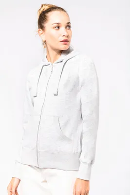 Produktbild von Kariban DAMEN KAPUZENSHIRT mit Reißververschluss