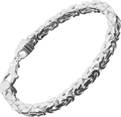 trendor 86106 Königskette Armband Sterlingsilber 925 Breite 4,7 mm 1