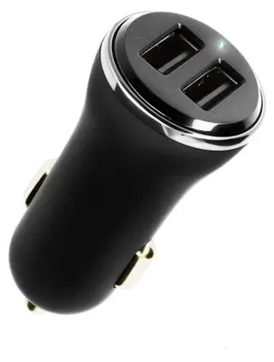 Zdjęcie produktu dla podwójna (2 usb-a) ładowarka supertouch z kablem usb-c czarna (czarny)