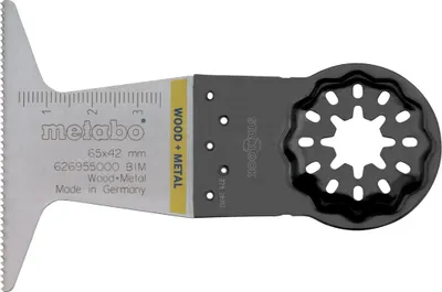Immagine prodotto di Lama Metabo per taglio a tuffo legno+metallo BiM 65 mm, 626955000