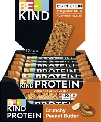 Produktbild von BE-KIND Protein Crunchy Peanut Butter 6x12x50g