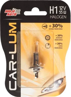 Obrázok produktu pre Żarówka Halogenowa 12V 55W H1