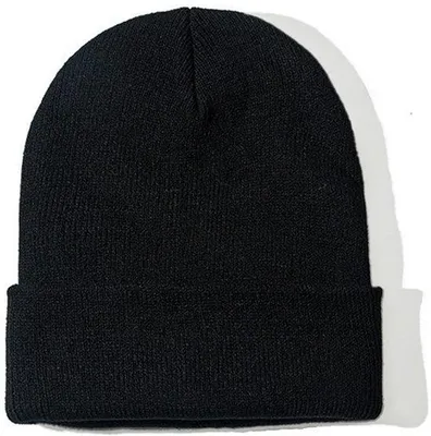 Productafbeelding van Uni Beanie Hoed - Warm en Comfortabel - Zwart