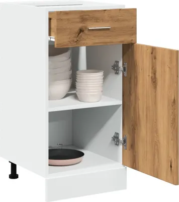 Produktbild von CLORIS Schubunterschrank Artisan-Eiche 40x46x81,5 cm Holzwerkstoff - Küchenschränke 856084