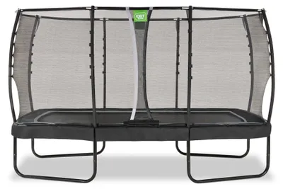 Image de EXIT Allure Premium Trampoline 244x427cm – Sur pieds – Rectangulaire – Noir