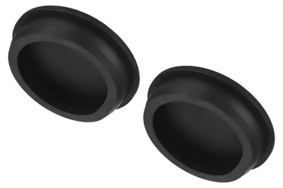 Silikonstopfen T-Form Ø 63,6 mm, 2 Stück, schwarz
