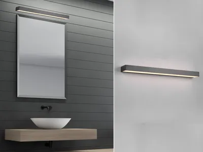Immagine prodotto di Luce LED sopra lo specchio TRIO 283916032 ROCCO IP44 8 W 800 lm 3000 K nero
