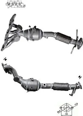Produktbild von VEGAZ Katalysator Kat für MAZDA 5 (CR19) Euro 4 MZK-910