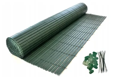 Produktbild von DIXIE STORE PVC Sichtschutzmatte Balkonverkleidung - 1,2 x 3 m - Grün
