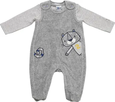 Produktbild von Salt & Pepper - Jungen - Baby Playsuit Tiger Nicki Gr. 62
